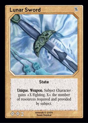Lunar Sword Lunar Sword