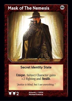 Mask of The Nemesis Mask of The Nemesis