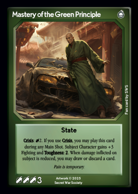 Mastery of the Green Principle Mastery of the Green Principle