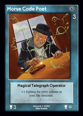 Morse Code Poet Morse Code Poet