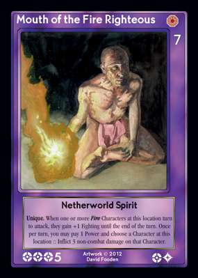 Mouth of the Fire Righteous