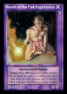 Mouth of the Fire Righteous