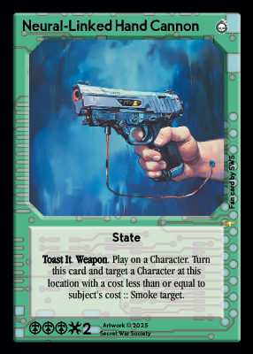 Neural-Linked Hand Cannon Neural-Linked Hand Cannon