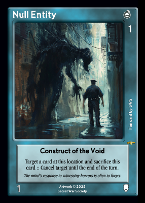 Null Entity Null Entity