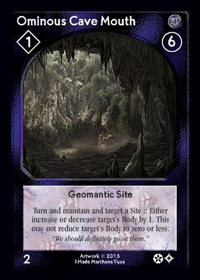 Ominous Cave Mouth Ominous Cave Mouth