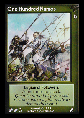 One Hundred Names One Hundred Names