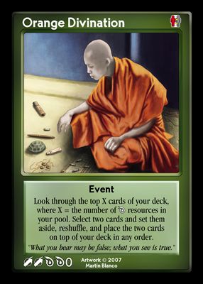 Orange Divination