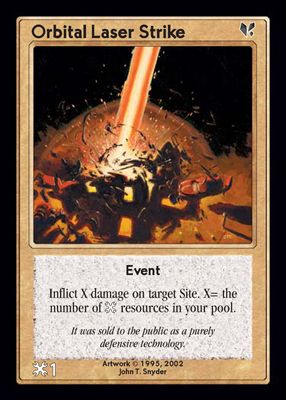 Orbital Laser Strike