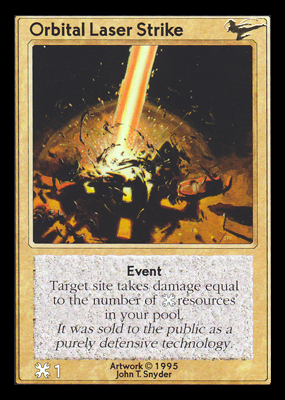 Orbital Laser Strike