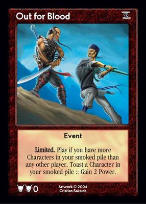 Out For Blood Out For Blood