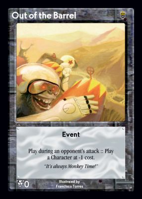 Out of the Barrel Out of the Barrel