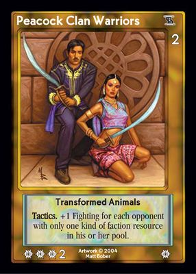 Peacock Clan Warriors Peacock Clan Warriors