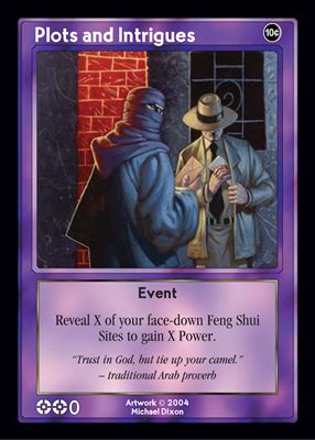 Plots and Intrigues Plots and Intrigues