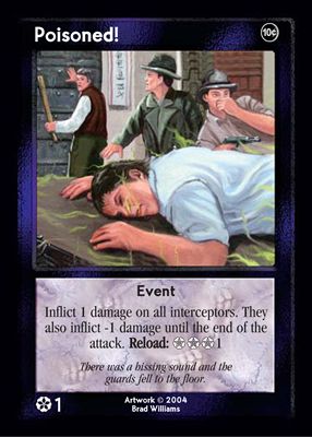 Poisoned! Poisoned!