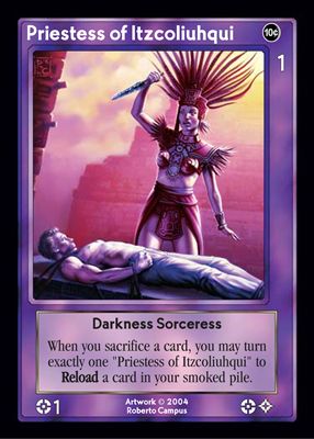 Priestess of Itzcoliuhqui Priestess of Itzcoliuhqui