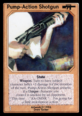 Pump-Action Shotgun Pump-Action Shotgun