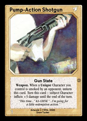 Pump-Action Shotgun Pump-Action Shotgun