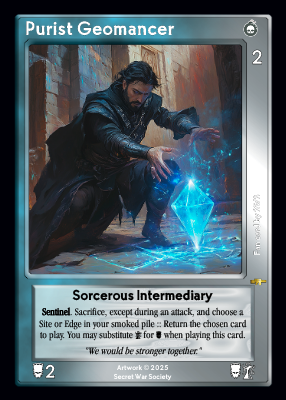 Purist Geomancer Purist Geomancer