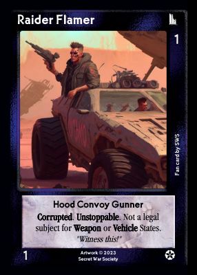 Raider Flamer Raider Flamer