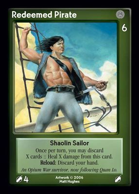 Redeemed Pirate Redeemed Pirate
