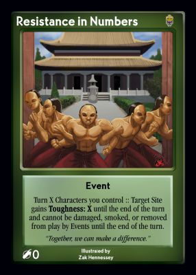 Resistance in Numbers Resistance in Numbers