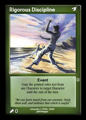 Rigorous Discipline Rigorous Discipline