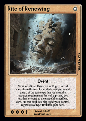 Rite of Renewing Rite of Renewing