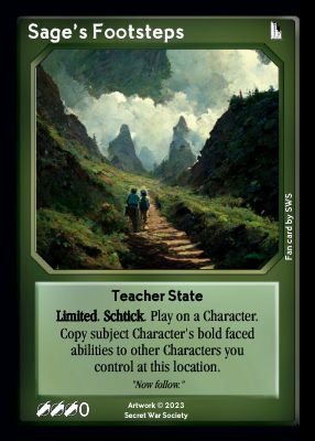 Sage's Footsteps Sage's Footsteps
