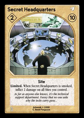 Secret Headquarters Secret Headquarters