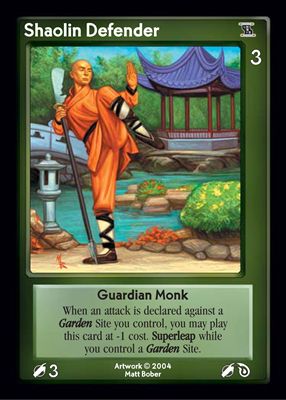 Shaolin Defender Shaolin Defender