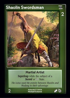 Shaolin Swordsman
