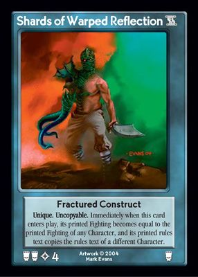 Shards of Warped Reflection Shards of Warped Reflection