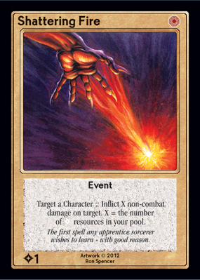 Shattering Fire