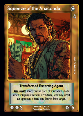 Squeeze of the Anaconda Squeeze of the Anaconda