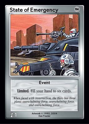 State of Emergency State of Emergency