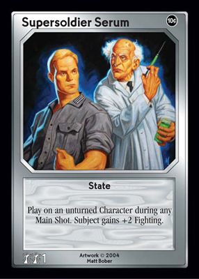 Supersoldier Serum Supersoldier Serum