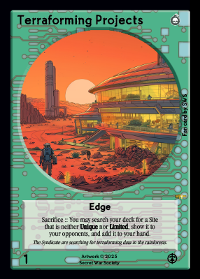 Terraforming Projects Terraforming Projects
