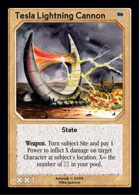 Tesla Lightning Cannon Tesla Lightning Cannon