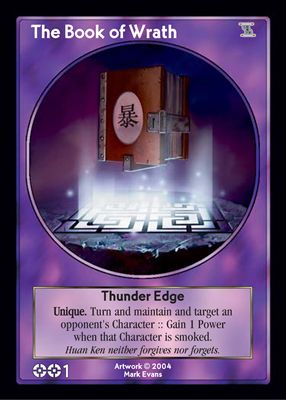 The Book of Wrath The Book of Wrath