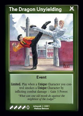 The Dragon Unyielding