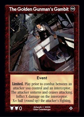 The Golden Gunman's Gambit The Golden Gunman's Gambit