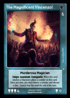 The Magnificent Vincenzo!