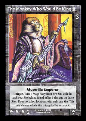 The Monkey Who Would Be King The Monkey Who Would Be King