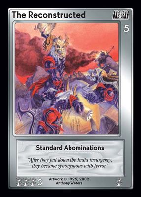 The Reconstructed The Reconstructed