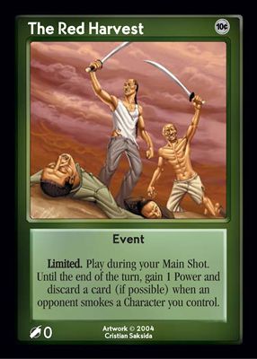 The Red Harvest The Red Harvest