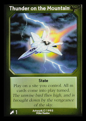 Thunder on the Mountain Thunder on the Mountain