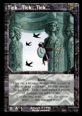 Tick... Tick... Tick... Tick... Tick... Tick...