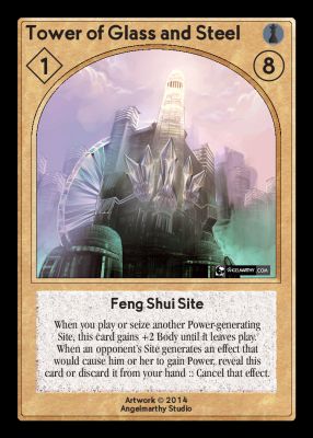 Tower of Glass and Steel