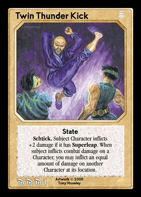 Twin Thunder Kick Twin Thunder Kick