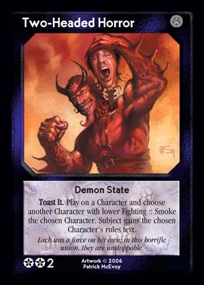Two-Headed Horror Two-Headed Horror
